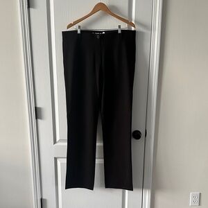 Betabrand Classic Black Trousers